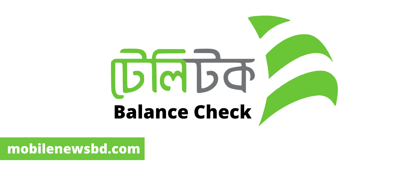 Teletalk Balance Check
